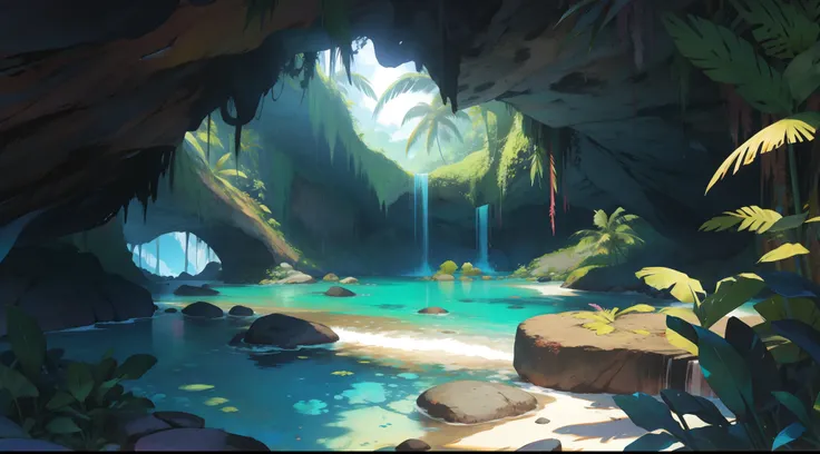 tropical cave