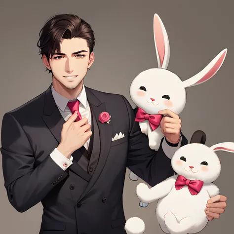 Handsome daddy bunny