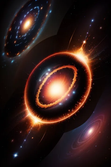 Animations depicting the Big Bang and the expansion of the universe