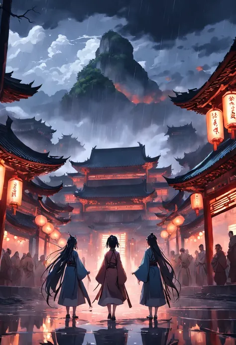 The case took place in one"China-style、swordsmen、dark、suspenseful、Curiosity"of the world：
After a thousand days of rain，The sky is cloudy，For a long time
Imperial City Changan，emerges"Rain dissolves"of the tragedy
You are ordered to track down，Recruit tale...