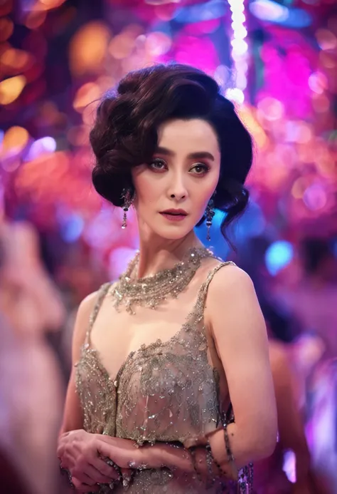 Fan Bingbing rolled her eyes and flushed