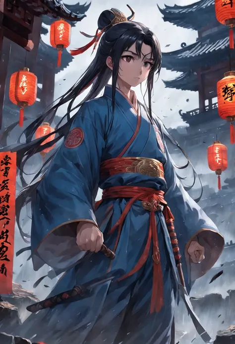 The case took place in one"China-style、swordsmen、dark、suspenseful、Curiosity"of the world： After a thousand days of rain，The sky is cloudy，For a long time, the imperial city of Changan，emerges"Rain dissolves"of the tragedy，A male warrior was ordered to trac...