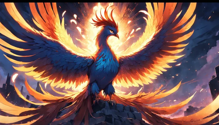 the phoenix, A sacred bird in Greek mythology