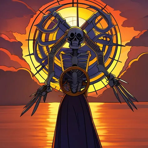 Skeleton Sun Paladin