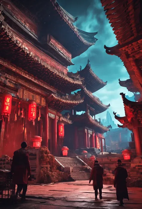 Where the immortals live，Gate pie，Zongmen，Cloud City