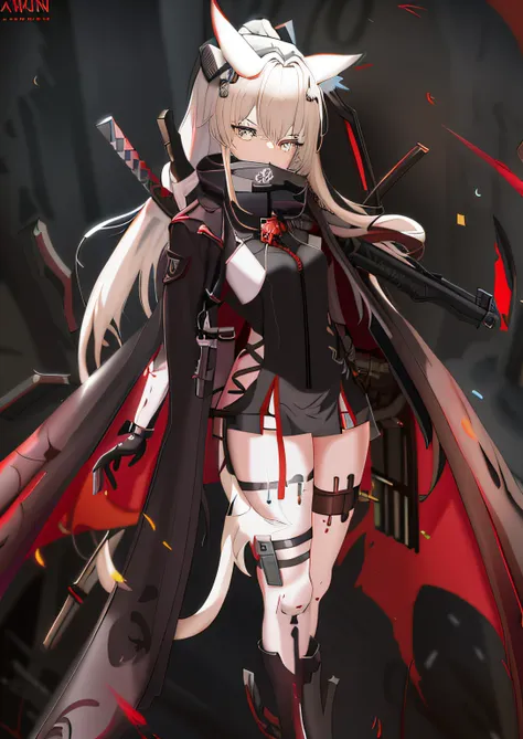 anime characters with swords and demonic costumes, badass anime 8 k, from girls frontline, style of anime4 k, best anime 4k kona...