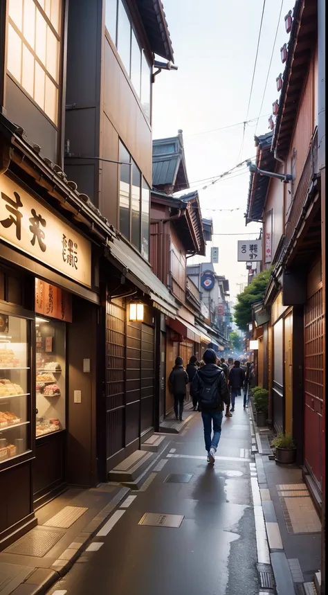 Harajuku District Japan.