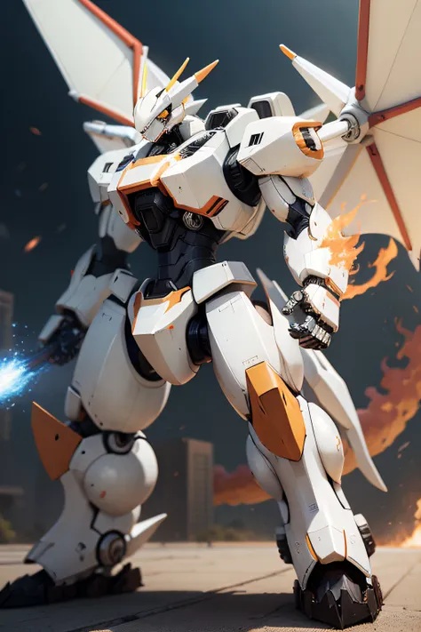 White mecha Charizard