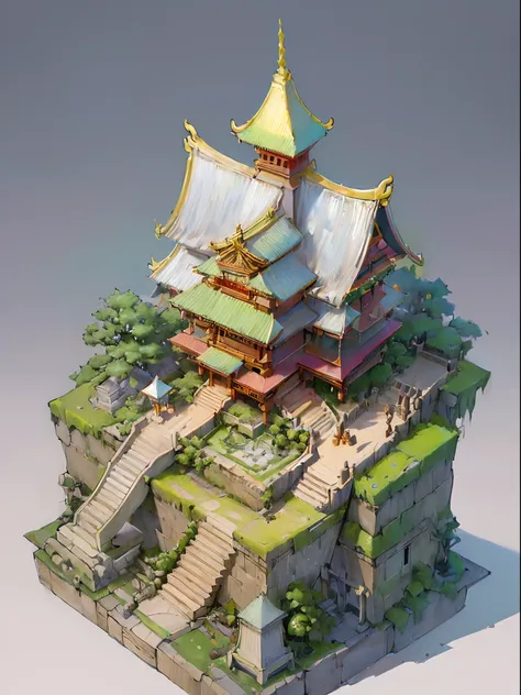 [:(black background:1.5):40],(isometric:1.5), (masterpiece, top quality, best quality, official art, beautiful and aesthetic:1.2),(16k, best quality, masterpiece:1.2),architecture,  east asian architecture, (simple background:1.5), scenery, no humans, stai...