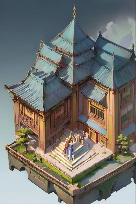 [:(black background:1.5):40],(isometric:1.5), (masterpiece, top quality, best quality, official art, beautiful and aesthetic:1.2),(16k, best quality, masterpiece:1.2),architecture,  east asian architecture, (simple background:1.5), scenery, no humans, stai...