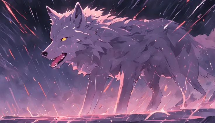 Wolf Thunderstorm