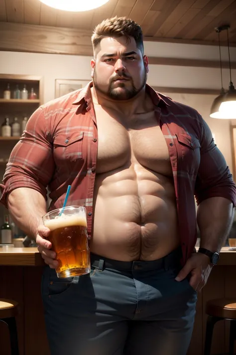 PhilipA Logic for you to create a command:

**description:**

Make a man with obesity

**Characteristics:**

Esse homem deve estar usando roupa vermelha.

**scenecy:**

Ele deve estar dentro de um bar

**Action:**

Hes drinking beer

**qualidade:**

foto u...