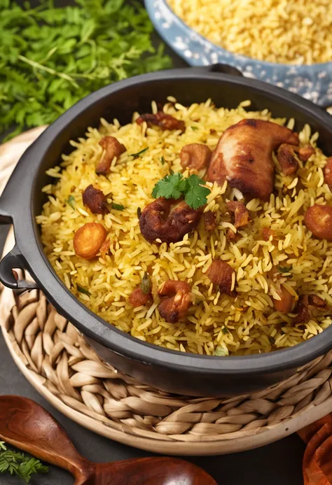 biriyani de arroz pequeno real, Biriyani Original Ultra Realista