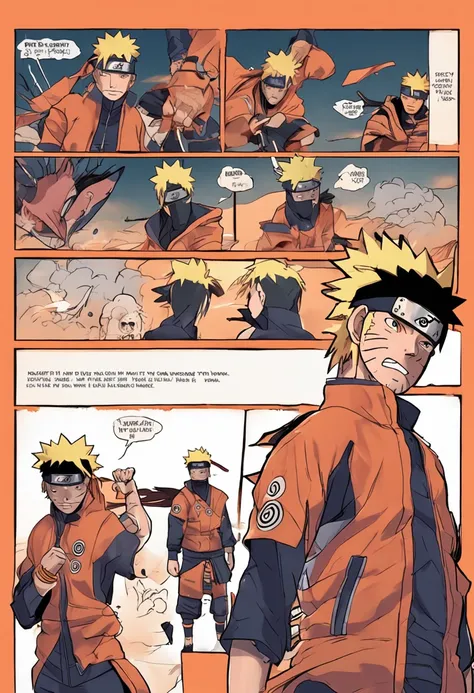 Make two Naruto iamgens equal, But one he will have a kunai in his uniform and the other will not