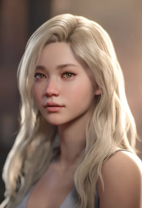 Best quality, ultra high res, (photorealistic:1.4), Masterpiece,Best quality,ultra-detailed,8K,detailed light,detailed shadow,RAW, (detailed skin),(realistic:1.2), 1 japanese girl,face,18 year old,blonde hair,long hair, green eyes, in a bathroom  , , (fade...