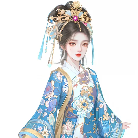 oriental girl，Works of masters，Best picture quality，Higher quality，high detal， 超高分辨率， 8K分辨率， depth of fields， cinematic photogtaphy， intricately details， carefully， meticuloso， glorious， max detail， extreme beautiful， （（（1girll， 独奏）））， 18yr old，Coiled hair...