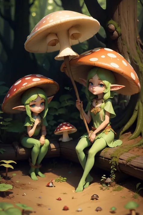 Mushroom elves