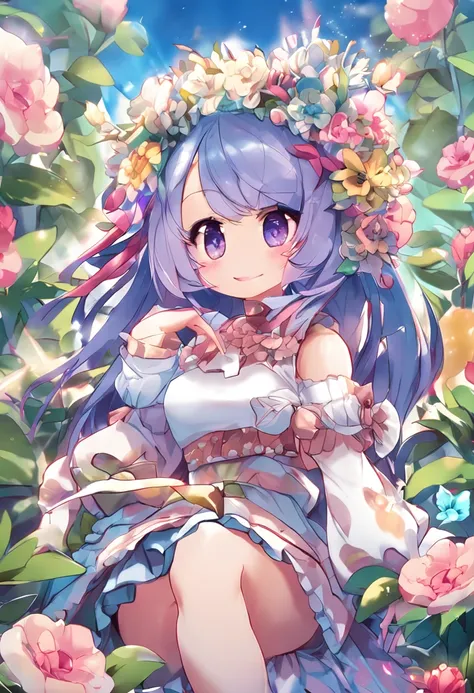 vtuber flower mascot