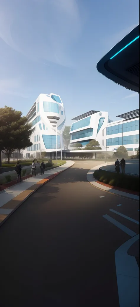 Futuristic campus.2050