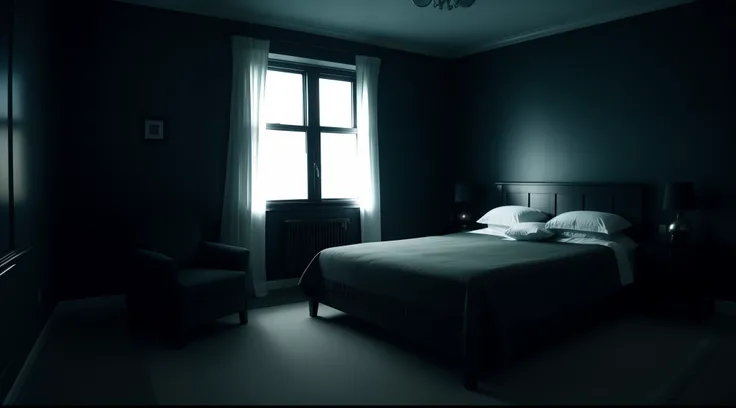 dark bedroom