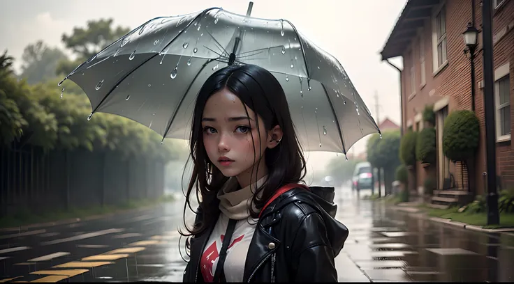 rained