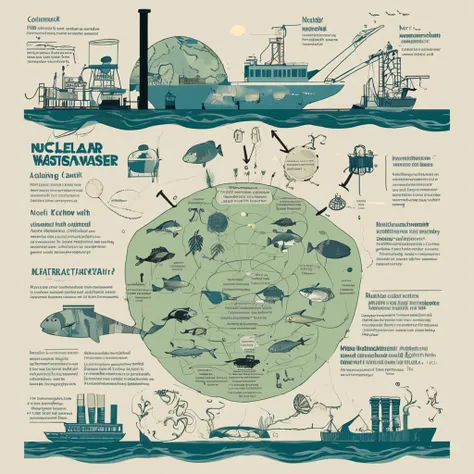 Nuclear wastewater contains radioactive substances and heavy metals，These toxic substances can accumulate in the marine food chain。microorganism、Plankton and small fish will be affected first，It is then passed on to larger fish and marine mammals。This bioa...