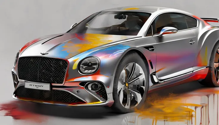 （Bentley Continental GT：1.5）,Sports cars,the night,Face the camera,Buildings,Energy cannon fire,Tall and mighty,strong armor,future-tech,Sharp lines,Dynamic styling,Mechanical blazing, Duties and explosives, energy,,(rendering by octane:1.4),best qualtiy,(...