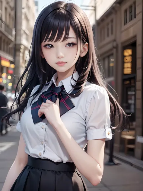 masterpiece, top quality, official art, highly detailed cg unity 8k wallpaper, like a schoolgirl, very delicate and beautiful, u...