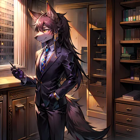 Business suit、Anubis Wolf