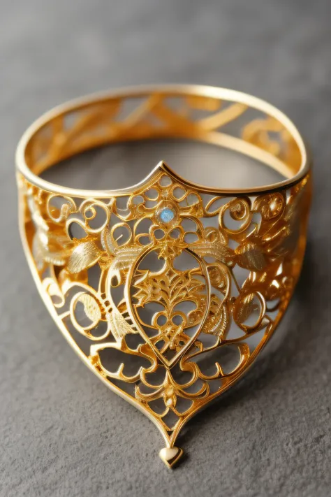 Jewelry, gold, filigree craftsmanship, art jewelry