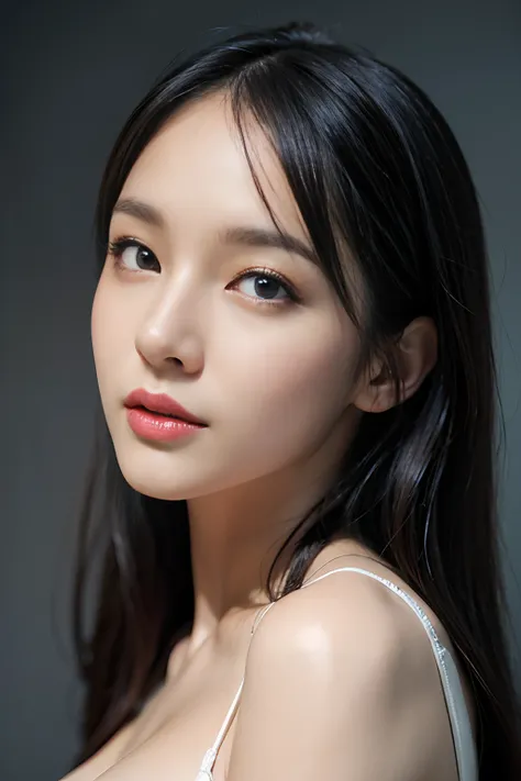 High quality, Shiny skin, (masutepiece:1.4), (8K, Photorealsitic, Raw photo, Best Quality: 1.4), japanes, (1girll), Beautiful face, (Realistic face:1.4), Beautiful hairstyle, Beautiful detailed eyes, (Best Ratio Eyes:1.5), Attractive, 超A high resolution, U...