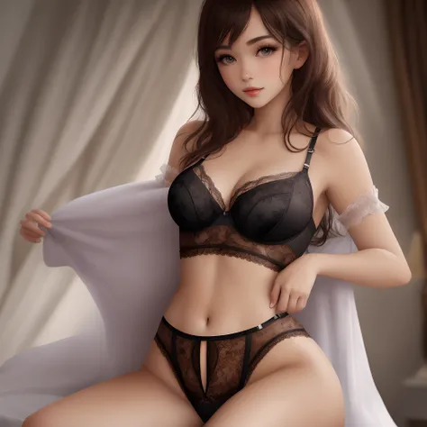 Pure beauty in erotic lingerie