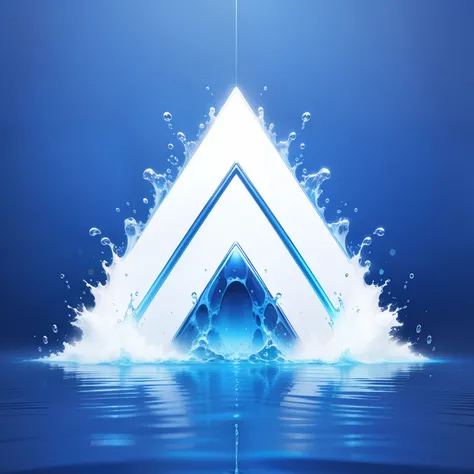 Turn the blue background into water