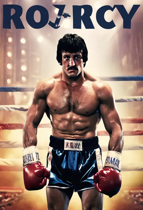 rocky balboa focused on his training