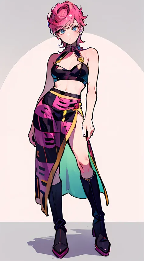 trishuna, trishjojo, trish una, absurdres, absolutely resolution, incredibly absurdres, highres, ultra detailed, 1girl, medium b...