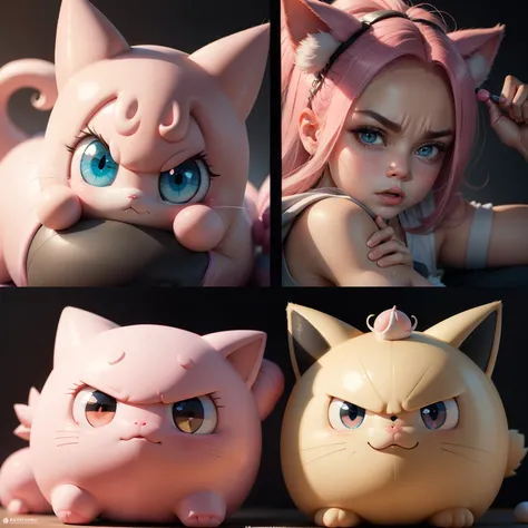 Jigglypuff cara do mal, raiva, Hatred