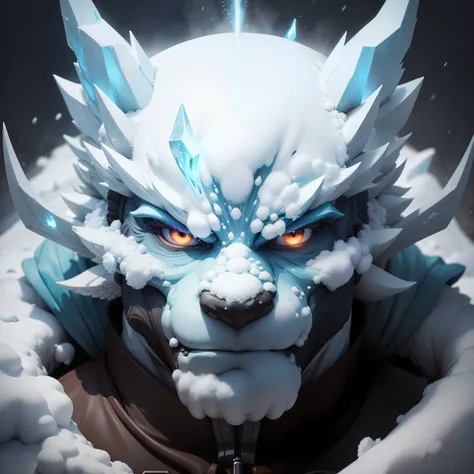 elemental snow Monster human