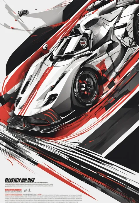 "Create a movie poster that follows the golden ratio to ensure a visually appealing composition. The film is a thrilling motoring adventure titled Extreme Speed. The story follows a fearless driver who enters an elite motorsport competition, Tackling epic ...