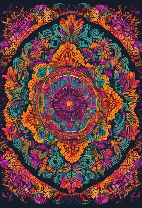 colorful mandala