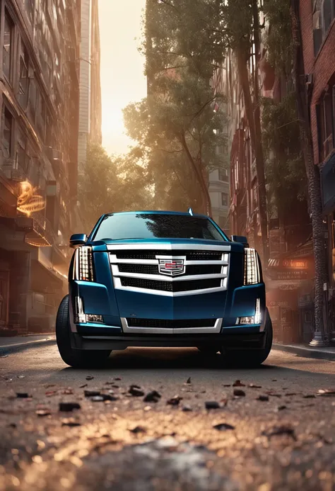 imagens ultra realistas de cadillac escalade