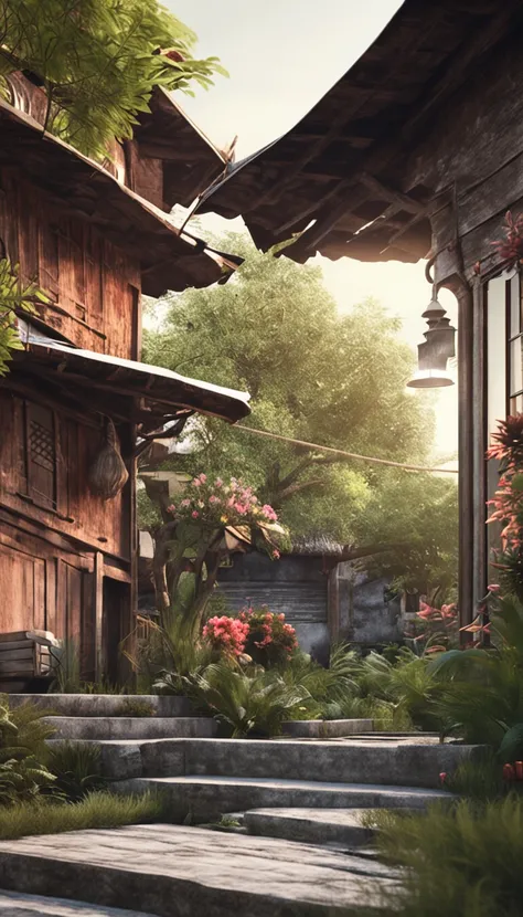 The rural yard when I was a child is a wonderful and unforgettable memory for me，It is located in a small peaceful village。The appearance of the yard is simple and unearthy，There are no high walls or elaborate doors，But it exudes the warmth of home and the...