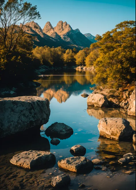 RAW photo of a landscape, small details, photorealistic, ultra-realistic photo, 8k uhd, dslr, soft lighting, high quality, film grain, Fujifilm XT3, (masterpiece)