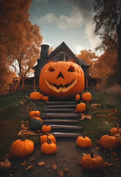 Pumpkin House in Forrest