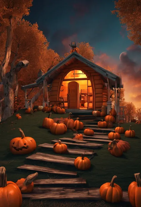 Pumpkin House in Forrest