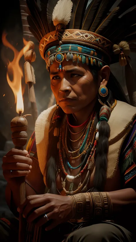 Maya shaman