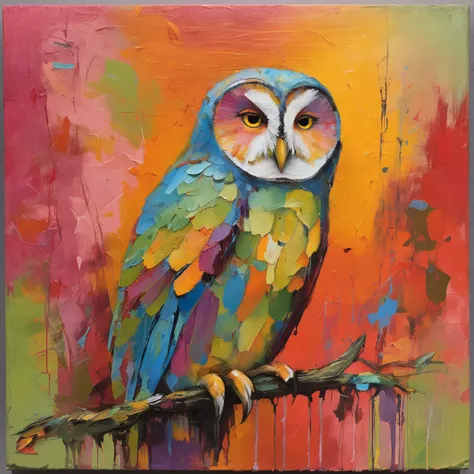 artistic、The Art of the Owl、colourfull、Modern、Ultimate shading、Exquisite light、masuter piece