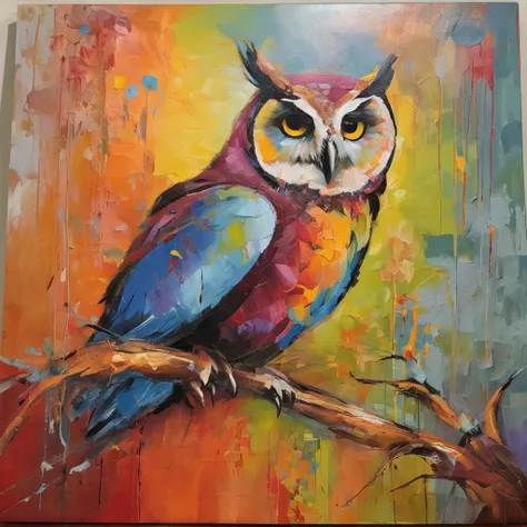 artistic、The Art of the Owl、colourfull、Modern、Ultimate shading、Exquisite light、masuter piece