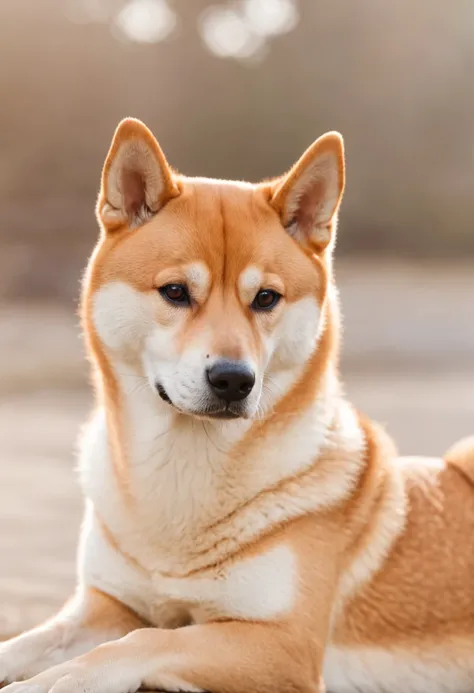 seamless integration of shiba inu head and human body