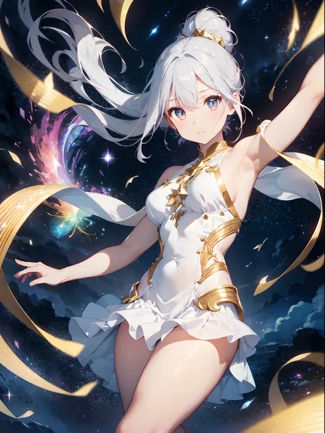 film photography, 1girl , (((whole body ))) , dynamic pose

Character: ethereal celestial dancer
Style: magical ballet
Extraordinary Feature: dances to influence cosmic energies
Action: Dancing under a starlit sky, channeling celestial magic
Hair: Graceful...