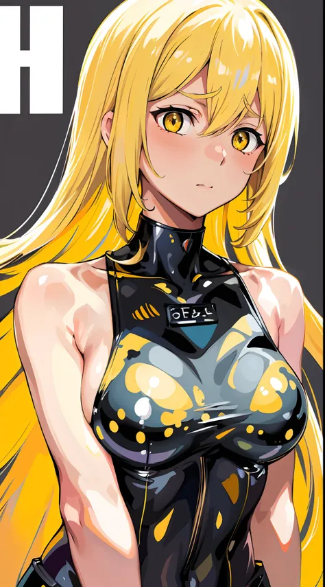 masterpiece, best quality, 1girl, looking at viewer, cute, bikini, medium breasts, yellow eyes,  aiz wallenstein,  yellow hair, ...